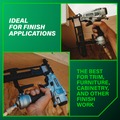 Pneumatic Finishing Staplers | Metabo HPT N3804A5M 18-Gauge Narrow Crown Pro Finish Stapler image number 8