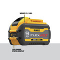 Reciprocating Saws | Dewalt DCS389X2 FLEXVOLT 60V MAX Brushless Lithium-Ion 1-1/8 in. Cordless Reciprocating Saw Kit with (2) 9 Ah Batteries image number 3