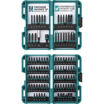 DRILL ACCESSORIES | Makita 100-Piece ImpactX Driver Bit Set - E-00038