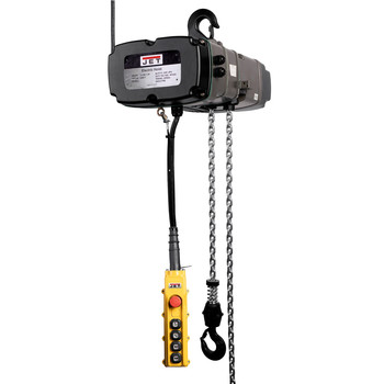 ELECTRIC CHAIN HOISTS | JET JT9-140233 230V 6.9 Amp TS Series 2 Speed 1/2 Ton 10 ft. Lift 3-Phase Electric Chain Hoist