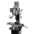 Milling Machines | JET JT9-351156 JMD-45VSPFT Variable Speed Geared Head Square Column Mill Drill with Power Downfeed and Newall DP700 2-Axis DRO image number 1