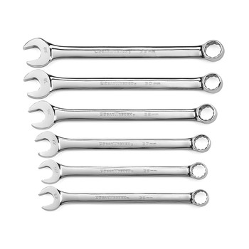 WRENCHES | GearWrench 6-Piece Metric Large Add-On Combination Non-Ratcheting Wrench Set - 81922