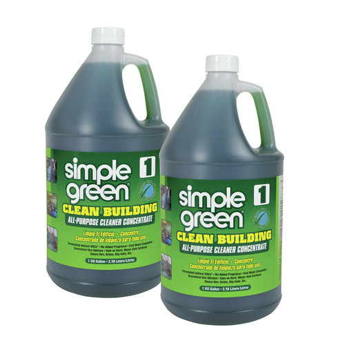  | Simple Green 1210000211001 Clean Building 1-Gallon All-Purpose Cleaner Concentrate (2/Carton) image number 0