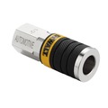 Air Chisels | Dewalt DXCM036-0238 1/2 in. FNPT x 1/2 in. Body Automotive Coupler image number 1