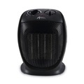  | Alera ALEHECH09 1500 W 7.12 in. x 5.87 in. x 8.75 in. Ceramic Heater - Black image number 0