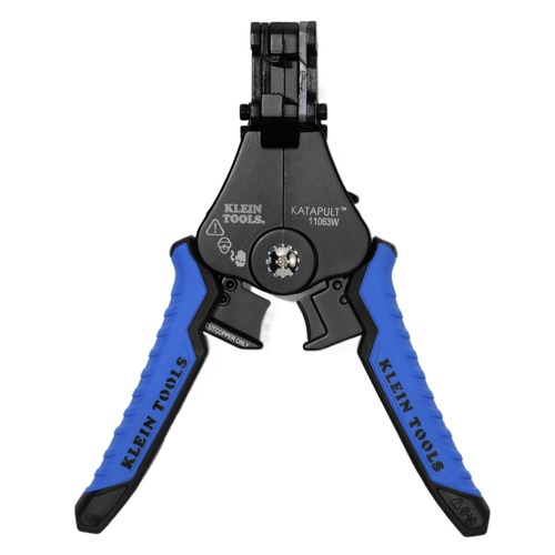 Cable and Wire Cutters | Klein Tools 11063W Katapult Wire Stripper and Cutter for Solid and Stranded Wire image number 0