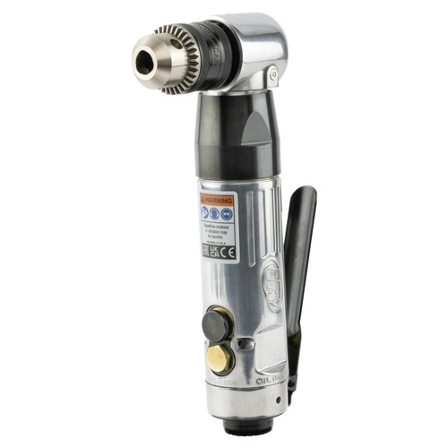 Air Drills | Ingersoll Rand 7807R-A 0.33 HP 1800 RPM 3/8 in. Keyed Chuck Right Angle Air Drill image number 0