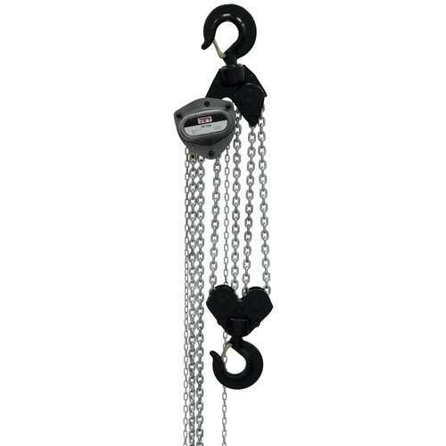 Hoists | JET L100-1000WO-30 L-100 Series 10 Ton 30 ft. Lift Overload Protection Hand Chain Hoist image number 0