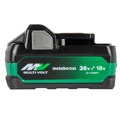 Clearance Center | Metabo HPT 380083M BSL36A18X 18V/36V MultiVolt 2.5 Ah/5 Ah Lithium-Ion Water and Impact-Resistant Battery image number 0