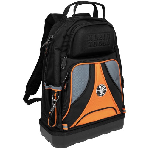 Cases and Bags | Klein Tools 55421BP-14 Tradesman Pro Tool Backpack with 39 Pockets, Molded Base and Small Zipper Pouch image number 0