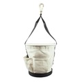 Cases and Bags | Klein Tools 5171PS 4-Pocket Heavy-Duty Tapered Wall Bucket image number 3