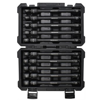 SOCKETS AND RATCHETS | Astro Pneumatic (10-Piece) 3/8 in. Drive 6-Point Pinless Universal Torque-Saver Impact Extension Socket Set - 78354