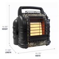 Portable Heaters | Mr. Heater MH12B 6,000 - 12,000 BTU Hunting Buddy Propane Heater image number 3