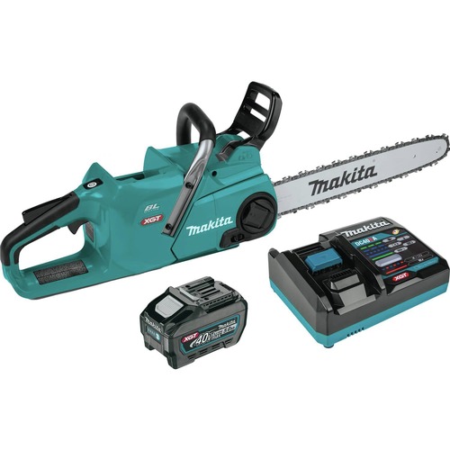 Clearance Center | Makita GCU06T1 40V max XGT Brushless Lithium-Ion 18 in. Cordless Chain Saw Kit (5 Ah) image number 0