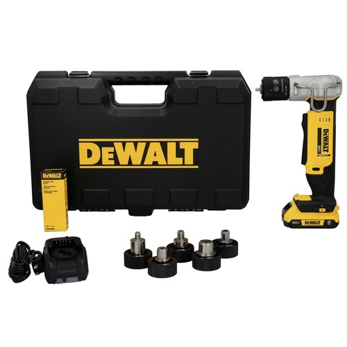 Save 10% off one item | Dewalt DCE450D1 20V MAX Lithium-Ion Cordless Copper Swage Tool Kit (2 Ah) image number 0