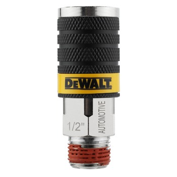 Dewalt 1/2 in. MNPT x 1/2 in. Body Automotive Coupler - DXCM036-0237
