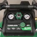 Portable Air Compressors | Metabo HPT EC36DAQ4M MultiVolt 36V 2 Gallon Cordless Air Compressor (Tool Only) image number 8