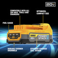 Batteries | Dewalt DCBP034-2 20V MAX POWERSTACK Compact Lithium-Ion Battery (2-Pack) image number 6