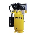 Stationary Air Compressors | EMAX ES10V080V1 E350 Series 10 HP 80 gal. Industrial 2 Stage V4 Pressure Lubricated Single Phase Patented SILENT Air Compressor image number 3