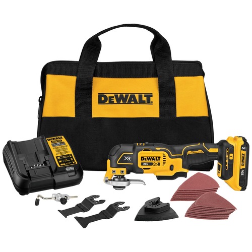 Presidents' Day Sale | Dewalt DCS356SD1 20V MAX XR Brushless Lithium-Ion Cordless 3-Speed Oscillating Multi-Tool Kit (2 Ah) image number 0