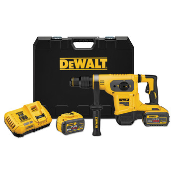 DEMO AND BREAKER HAMMERS | Dewalt 60V MAX Brushless Lithium-Ion Cordless 1-9/16 in. SDS MAX Combination Rotary Hammer Kit (9 Ah) - DCH481X2