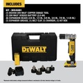 Save 10% off one item | Dewalt DCE450D1 20V MAX Lithium-Ion Cordless Copper Swage Tool Kit (2 Ah) image number 1