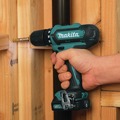 Holideals Day 7! Spread Cheer With Savings on DIY Essentials! | Factory Reconditioned Makita FD05R1-R 12V MAX CXT Lithium-Ion 3/8 in. Cordless Drill Driver Kit with 2 Batteries (2 Ah) image number 3