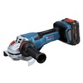 Angle Grinders | Bosch GWS18V-13PB14 18V PROFACTOR Brushless Lithium-Ion 5 - 6 in. Cordless Angle Grinder Kit with Paddle Switch (8 Ah) image number 1