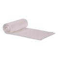  | Heritage Z8048WN R01 High-Density 45 Gallon 22 Microns 40 in. x 48 in. Waste Can Liners - Natural (25 Bags/Roll, 6 Rolls/Carton) image number 3