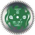 Circular Saw Accessories | Metabo HPT 115435M 10 in. 60-Tooth Fine Finish VPR Blade image number 0
