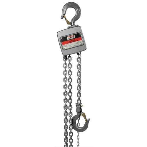 Manual Chain Hoists | JET JT9-133051 AL100 Series 1/2 Ton Capacity Alum Hand Chain Hoist with 10 ft. of Lift image number 0