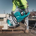 Concrete Saws | Makita GEC01PL 80V max XGT (40V max X2) Brushless Lithium-Ion 14 in. Cordless AFT Power Cutter Kit with Electric Brake and 2 Batteries (8 Ah) image number 16