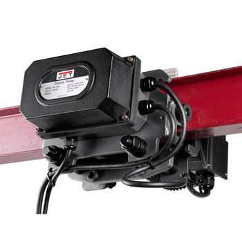 JET JT9-144185 460V MT Series 2 Speed 1 Ton 3-Phase Electric Trolley