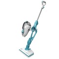 Clearance Center | Black & Decker HSMC1321 120V 5-in-1 Electric Corded Steam Mop and Portable Steamer - Blue and White image number 1