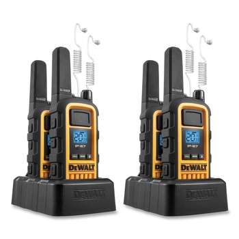 SPEAKERS AND RADIOS | Dewalt 2DXFRS800SV1 2 W 22 Channels Two-Way Radios - 2DXFRS800-SV1