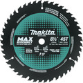 Miter Saw Blades | Makita E-06965 8-1/2 in. 45 Tooth Carbide-Tipped Max Efficiency Miter Saw Blade image number 0