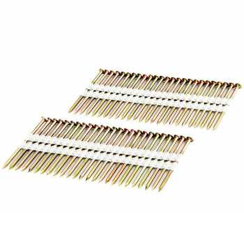 FASTENERS | Freeman 2000-Piece 2-3/8 in. x 0.113 in. Galvanized Ring Shank Framing Nails - FR-113-238GRS