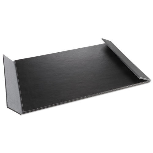  | Artistic 5240-BG 24 in. x 19 in. Monticello Desk Pad with Fold-Out Sides - Black image number 0