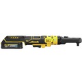 DeWALT 20V MAX System | Dewalt DCF510GE1 20V MAX XR Brushless Lithium-Ion 3/8 in. and 1/2 in. Cordless Sealed Head Ratchet Kit with POWERSTACK Battery (1.7 Ah) image number 6