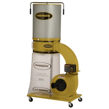 Powermatic PM1300TX-CK 1.75HP 1PH 115/230V 2-Micron Canister Dust Collector Kit - PM9-1791079K