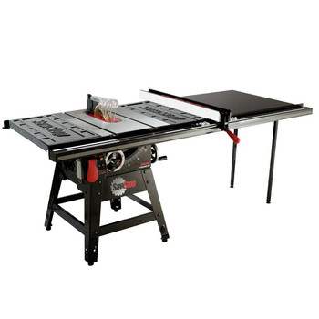 SAWSTOP CONTRACTOR SAWS | SawStop 110V Single Phase 1.75 HP 14 Amp 10 in. Contractor Saw with 52 in. Professional Series T-Glide Fence System - CNS175-TGP252