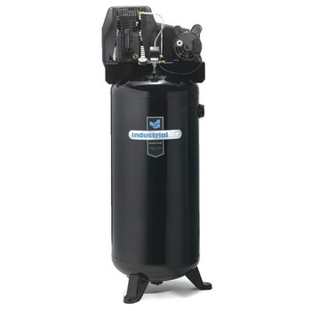 STATIONARY AIR COMPRESSORS | Industrial Air 3.7 HP 60 Gallon Oil-Lube Vertical Stationary Air Compressor - ILA3606056