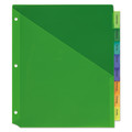 July Member-Exclusive Offer Save 10% off on One Item | Avery 11903 Big Tab 11.13 in. x 9.25 in. 8-Tab Insertable Plastic 1-Pocket Dividers - Assorted (1-Set) image number 0