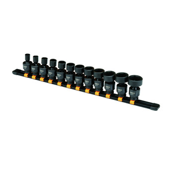 DRILL ACCESSORIES | Dewalt 12 Piece 3/8 in Drive Impact Universal Socket Set - DWMT19228