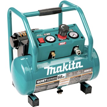 AIR TOOLS AND EQUIPMENT | Makita 40V max XGT Brushless Lithium-Ion Cordless 2 Gallon Quiet Series Compressor (Tool Only) - AC001GZ