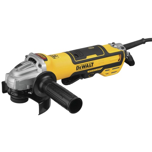 Angle Grinders | Dewalt DWE43214N 13 Amp Brushless No Lock-On Paddle Switch 5 in. Corded Small Angle Grinder with Kickback Brake image number 0