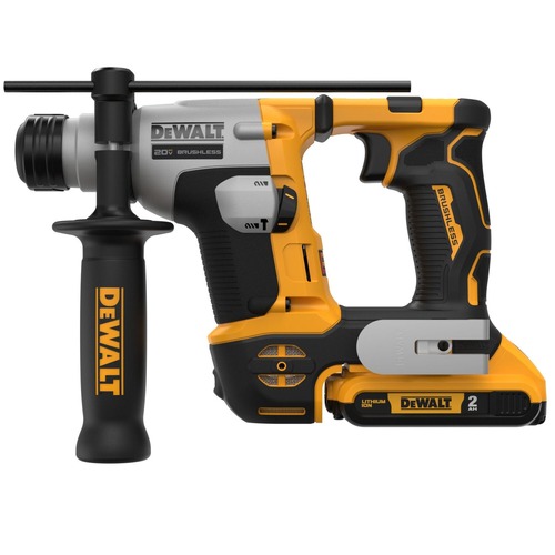 Dewalt 20V MAX ATOMIC Brushless Lithium-Ion in. Cordless SDS Rotary Hammer Kit with 2 Batteries (2 Ah) | CPO DeWALT