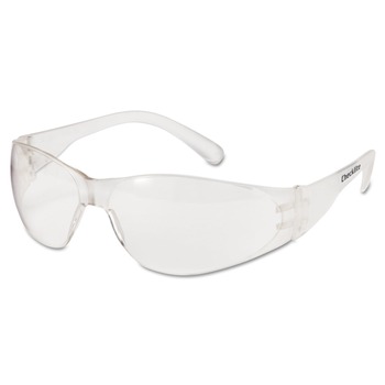 MCR Safety Checklite Safety Glasses - Clear Frame/Lens (12/Box) - CL010