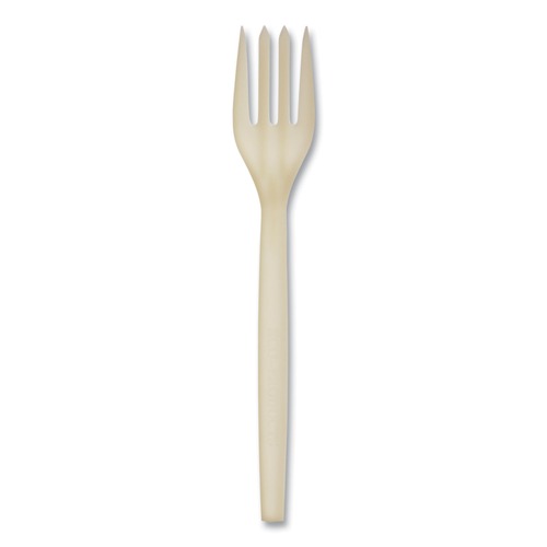  | WNA EPS002 7 in. EcoSense Renewable Plant Starch Cutlery Fork (50/Pack) image number 0