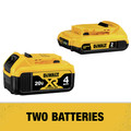 Combo Kits | Dewalt DCK551D1M1 20V MAX Lithium-Ion Cordless 5-Tool Combo Kit (2 Ah/4 Ah) image number 7